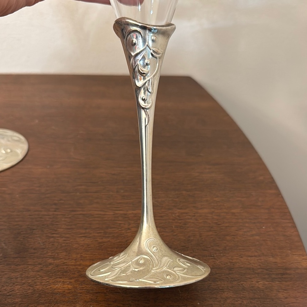 Lenox Wedding Promises Opal Innocence Champagne Flutes - Picture 2 of 6